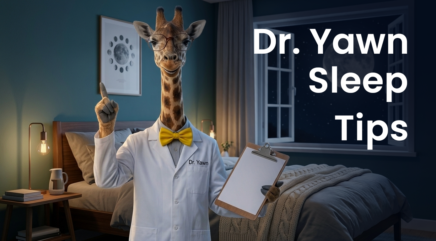 Dr Yawn Sleep Tips.